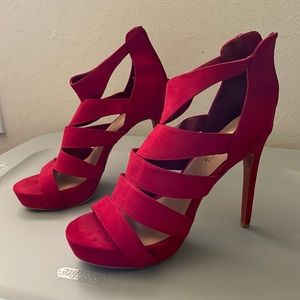 Red high heels